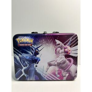 POKEMON TCG FALL 2022 COLLECTOR TREASURE CHEST LUNCH BOX TIN  (EMPTY)